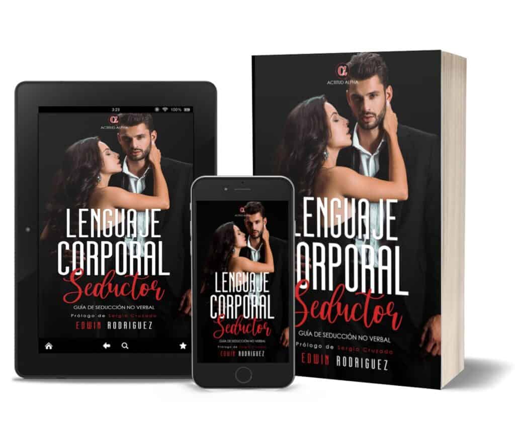 Portada libro lenguaje corporal seductor escrito por Edwin Rodriguez